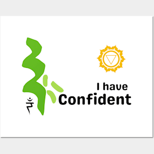 Confident & Solar chakra Posters and Art